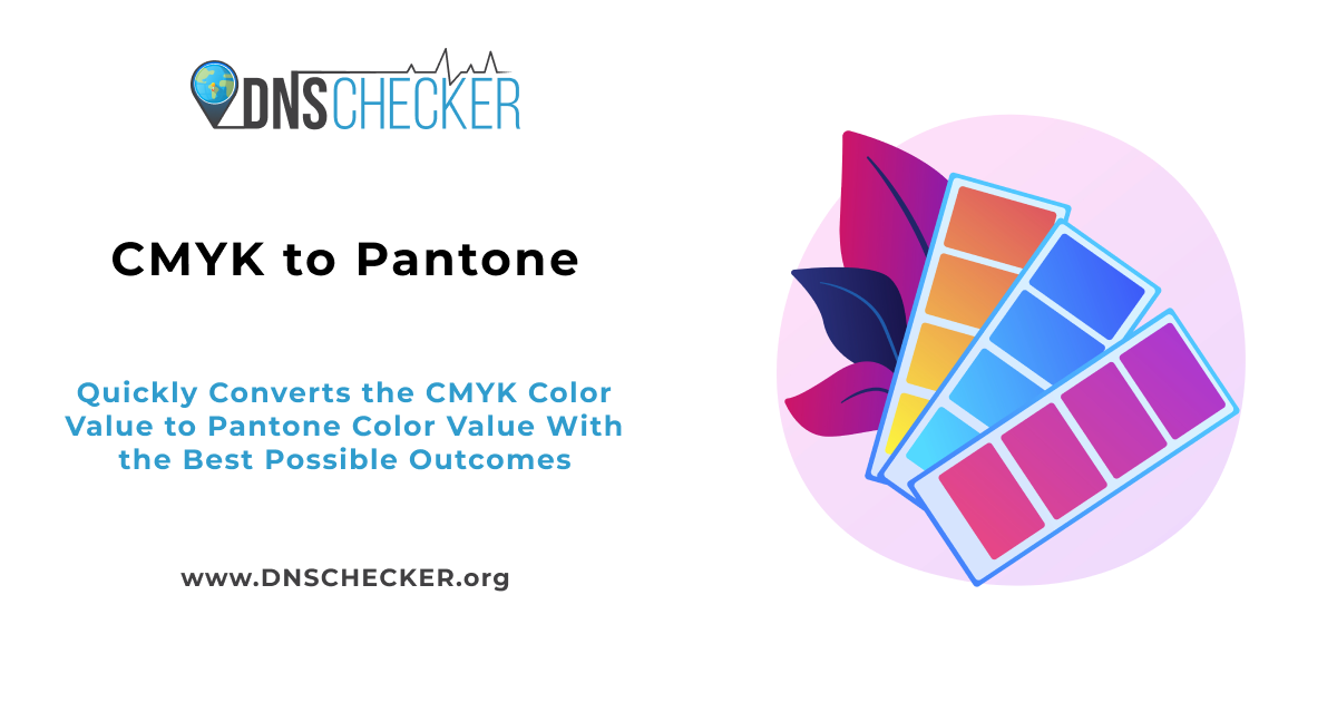 CMYK to Pantone Color Converter